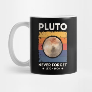 Never Forget Pluto Mug